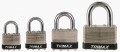 DUAL LOCKING 50MM SOLID STEEL LAMINATED PADLOCK
