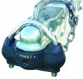 TRIMAX Premium Universal Solid Hardened Steel Trailer Lock (Fits All Couplers)