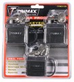 3 PACK OF KEYED -ALIKE TPW1125 Weather Proof Padlocks