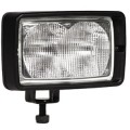 3" X 5" HALOGEN TWIN BEAM WORK LIGHT, 12V, 55W PED MNT WITH BARE LEADS, AMB1530-0502