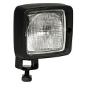 3" X 3" HALOGEN WORK LIGHT, 12V, 55W PED MNT WITH BARE LEADS, AMB500F-0508