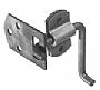 CORNER GATE LATCH ASSY. ZINC PLATED