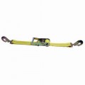 2'' X 20' RATCHET AND STRAP, TWIST SAFETY HOOK END