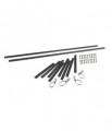 ANCHOR TRAX KIT 72", BLACK