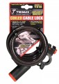 STANDARD SECURITY CABLE LOCK W/ BRACKET 72" X 8MM
