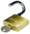 Marine Grade Locking Solid Brass Body w/ Hardened 1 1/8" x 5/16" Dia. Shackle