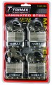 4-PACK OF KEYED ALIKE TLM100Padlocks