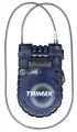 TRIMAX RETRACTABLE CABLE 3-DIGIT COMBO LOCK (3MMX36" L)