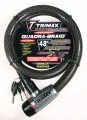 TRIMAFLEX INTEGRATED KEYED CABLE LOCK 48" (L) X 25MM