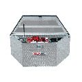 48" Long Aluminum Trailer Tongue Box - Bright - 416000 