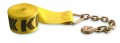 4" X 30' 15K CHAIN HOOK END STRAP