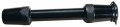 TRIMAX PREMIUM 5/8" Dia. Key Receiver Lock-  Rugged BLACK Epoxy Powder Coat